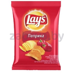 Чипсы Lays, паприка/лобстер, 140 г