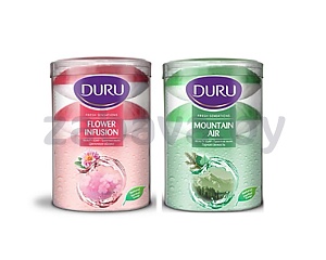 Мыло Duru Fresh, горная свежесть или цветочное облако, 4×110 г