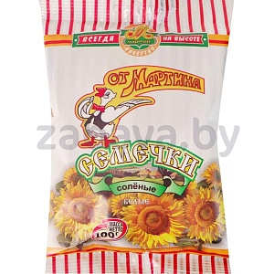 Семечки «От Мартина» белые, с солью, 100 г