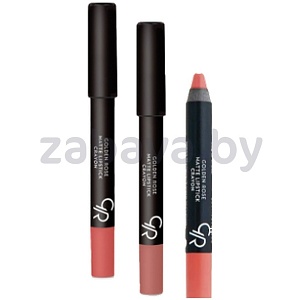 Помада-карандаш для губ Golden Rose, Matte Lipstick Crayon