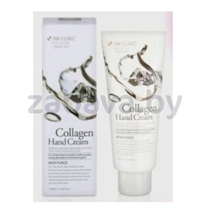 Крем для рук 3W Clinic Collagen с коллагеном, 100 мл