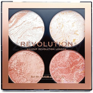 Палетка для макияжа лица Makeup Revolution, Cheek Kit, Take a Breather