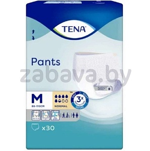 Трусики-подгузники Tena, для взрослых, Normal, р. M, 30 шт.