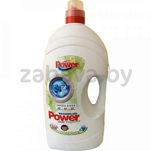 Гель для стирки Power Clean Universal, 5,72 л