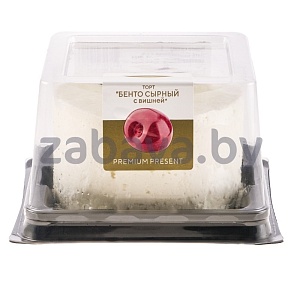 Торт «Бенто сырный с вишней», 380 г