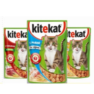 Корм для кошек Kitekat, 85 г, в ассортименте