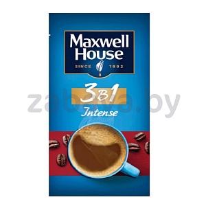 Напиток кофейный растворимый Maxwell House 3 в 1, 13,5 г