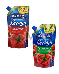 Кетчуп «Чумак», в ассортименте