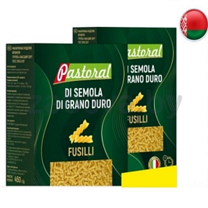 Макаронные изделия Pastoral, спагетти/фузилли, 400 г