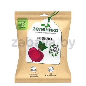 Перекус овощной «Зеленика», 30 г, в ассорт.