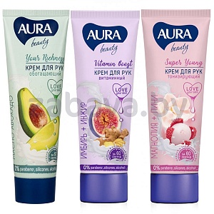 Крем для рук Aura Beauty, 75 мл