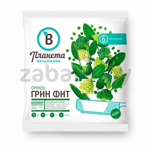 Овощная смесь «Планета витаминов» «Грин фит», 400 г