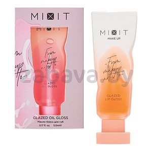 Масло-блеск для губ Mixit, Make Up Glazed Oil Gloss