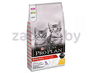 Корм Pro Plan Original Kitten Optistart для котят с курицей, 400 г