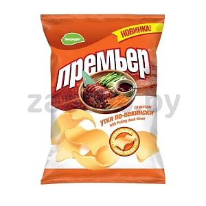 Чипсы «Премьер», утка по-пекински, 110 г