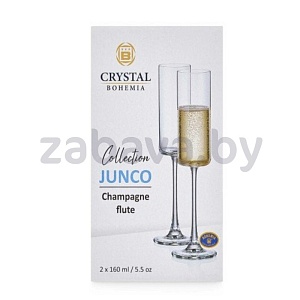 Набор бокалов Crystal Bohemia, 160 мл, 2 шт.