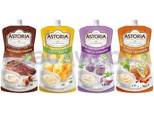 Соус Astoria, 42%, 233 г, в ассортименте