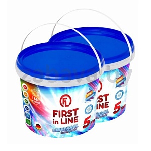 Стиральный порошок First In Line, универсальный, 5 кг