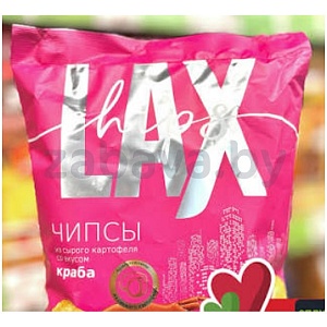Чипсы Lax, краб, 140 г