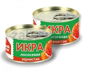 Икра лососевая «Умный выбор», 95 г