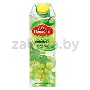 Сок «Сады Придонья», яблоко-виноград, 1 л