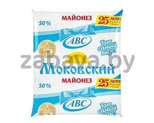 Майонез ABC «Московский», 50%, 360 г