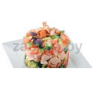 Салат «С копченой курочкой», 1 кг