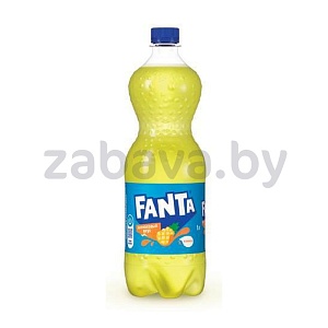 Напиток Fanta со вкусом ананаса, 1 л