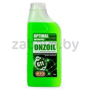 Антифриз Onzoil Optimal G11 Green, 0,9 л