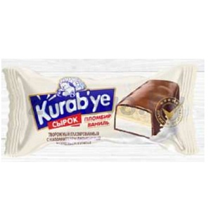 Сырок «Тимоша» Kurab’ye, 15%, пломбир-ваниль, 60 г