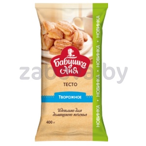 Тесто «Бабушка Аня» творожное, заморож., 400 г
