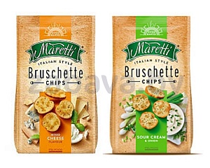 Хлебные брускетти Maretti, 70 г, в ассортименте