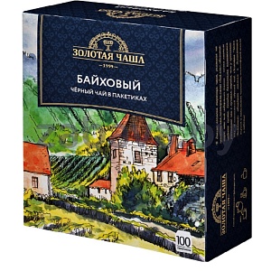 Чай черный «Золотая Чаша», байховый, 100 пак.
