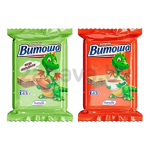 Вафли «Витоша», 143 г, миндаль или фундук