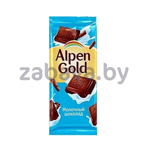 Шоколад Alpen Gold, молочный, 80 г