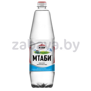 Вода минеральная «Мтаби», газ., 1,25 л
