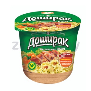 Пюре картофельное б/п «Доширак», со вкусом курицы, 40 г
