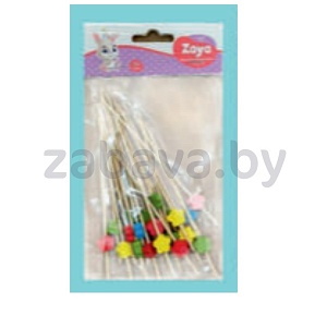 Шпажки с декором Zaya, 12 см, 20 шт.