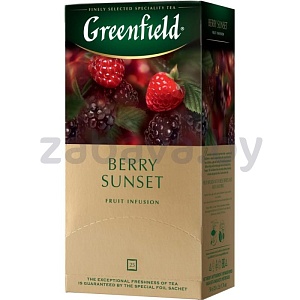 Чайный напиток Greenfield Berry Sunset, 25 пакетиков