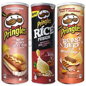 Чипсы Pringles, 160 г или 165 г, в ассортименте