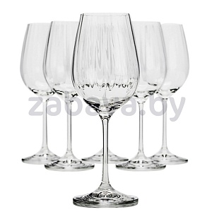 Набор бокалов Bohemia Crystal, Tulipa Optic, 6 шт., 350 мл