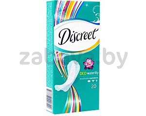 Прокладки гигиенические ежедневные Discreet, 20 шт., в ассорт.