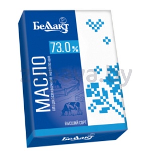 Масло сливочное «Беллакт», 73%, 180 г