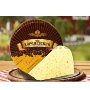 Сыр п/тв «Королевский» с ар. топлёного молока, 50%, 1 кг