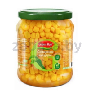 Кукуруза сахарная Green Ray, 450 мл