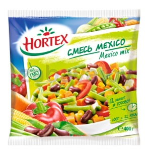 Овощная смесь Hortex Mexico mix, зам., 400 г