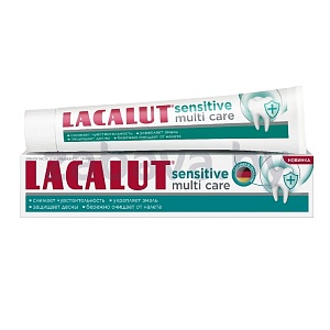 Зубная паста Lacalut, Sensitive Multi Care, 100 мл