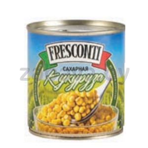 Кукуруза сахарная Fresconti, 400 мл