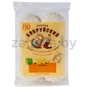 Зефир «Первый Бобруйский», ванильный, 250 г