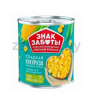 Кукуруза сладкая «Знак заботы», 340 г